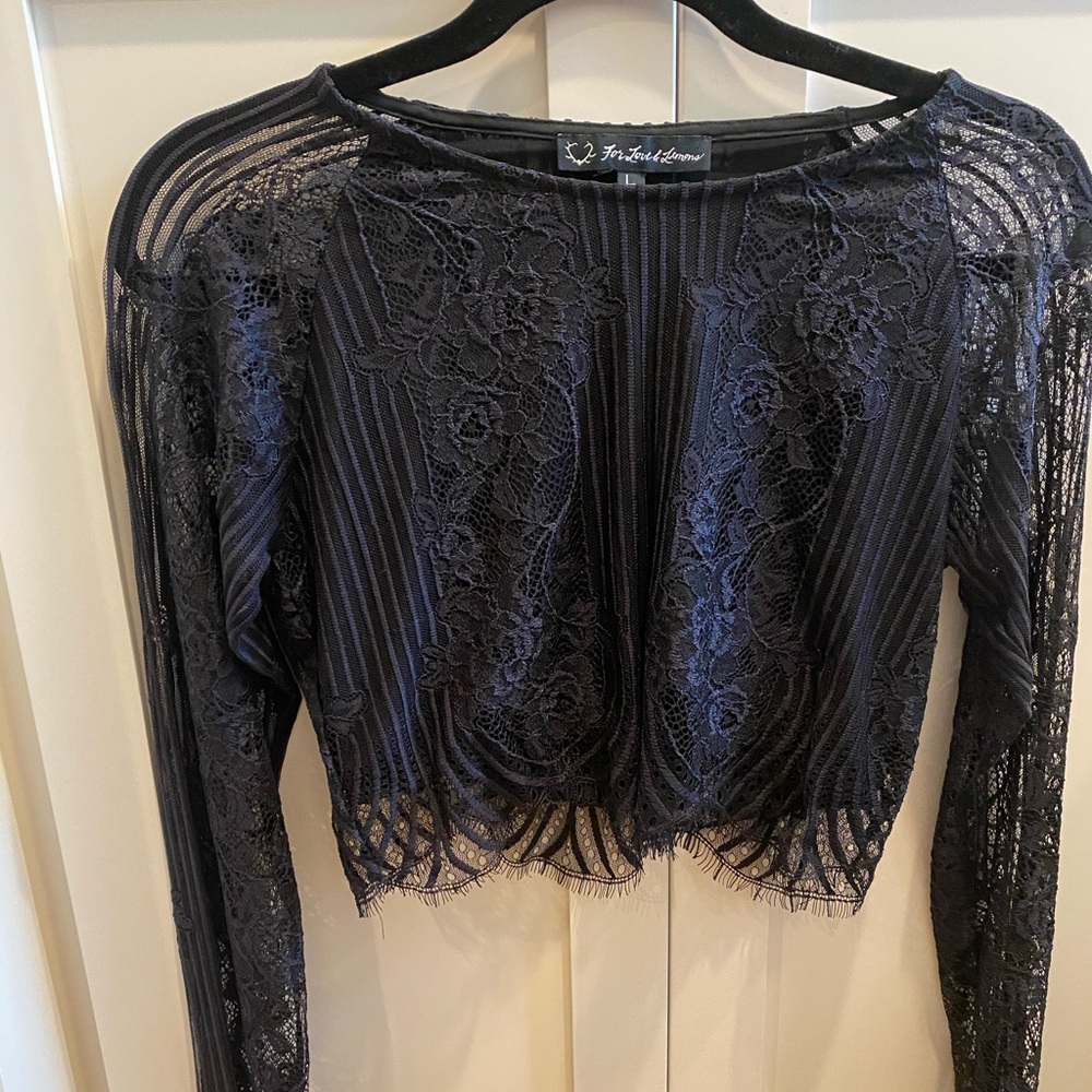 For Love And Lemons Crop Top